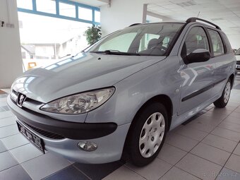 PEUGEOT 206 SW 1,4i, ČR, 2. majitel, pravidelný servis - 4