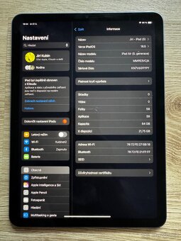 Apple iPad Air M1 5 gen.- v záruce - stav nového - 4