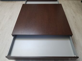 Stylový obyvákový konferenční stůl wenge - 4