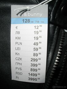 Chlapecká Koženková bunda Sinsay VEL.128 - 4