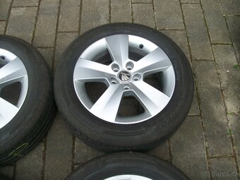 alu kola original Rapid, Fabia III,15" Dunlop 85% - 4