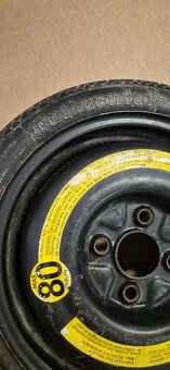Dojezdové kolo 4×100, R14 - Continental - 4