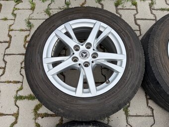 4x al kola 5x112 16 + pneu letní 205/65 R16C - 4