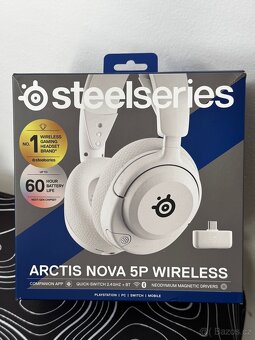 Sluchátka SteelSeries Arctis Nova 5P Wireless - 4