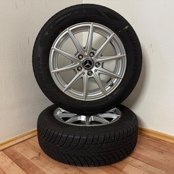 MERCEDES A W177 5x112 R16 ET44+ZIMNÍ 205/60R16 7mm - 4