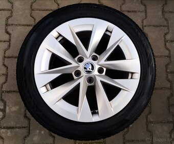 Alu kola originál Škoda Octavia IV 5x112 R17 Rotare - 4