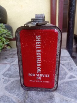 Kanystr Shell rotella oil 5l - 4