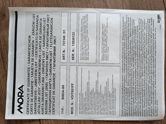 Indukční varná deska MORA - 4