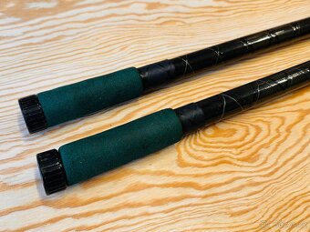2 TELESKOPICKÉ KAPROVÉ PRUTY BYRON GIANT CARP LONG DISTANCE - 4