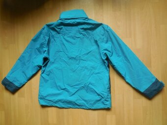 dámská Toptex sv.modrá bunda, šustka ,kapuce jaro 46/L-XL - 4