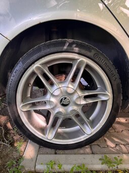 Alu kola Borbet 5x100 R17 - 4