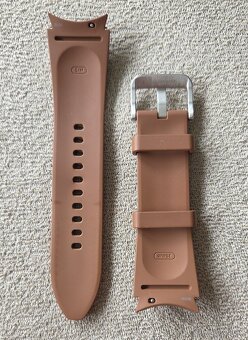 Samsung hybridní řemínek 20mm (velikost S/M), Hnědý - 4