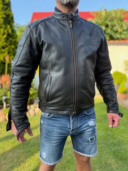 Kožená bunda na moto, GUNS, vel.L /52 - 4