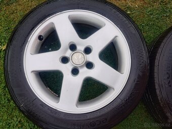 Letní alu kola 5x112 R16 AUDI VW ŠKODA SEAT 205/55 R16 - 4