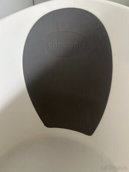 Shnuggle Vanička Toddler bílá se světle šedou opěrkou - 4