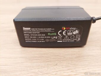 Raspberry Pi 4 model B, 4 GB RAM, zdroj 4A, SSD 128 GB - 4