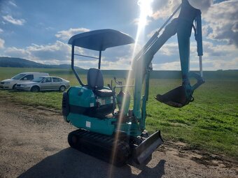 JAPONSKÝ MINIBAGR KOMATSU PC12R-8 1500KG - 4