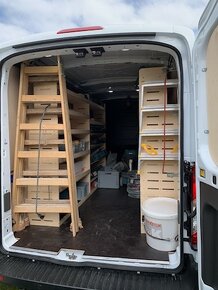 Transit regály , vestavby Cnc výroba- Skladem - 4