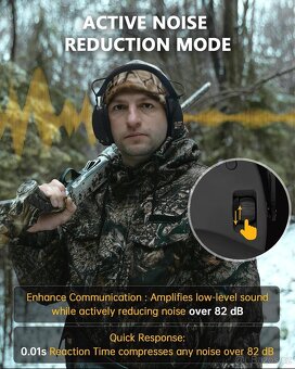 PROHEAR 030BT Elektronické ochranné chrániče sluchu - 4