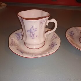 Růžový porcelánový set - 4