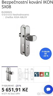 Bezpečnostní kování IKON SX08 - 4