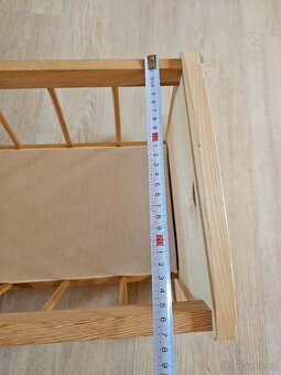 Dřevěná kolébka pro panenky - 4