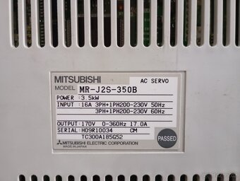 Servo zesilovač Mitsubishi MR-J2S-350B - 4