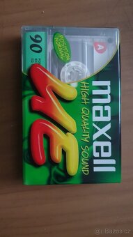 Audiokazeta Sony EF90, Maxell UE90 - 4