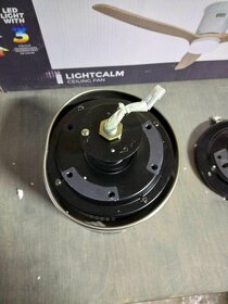 Stropní ventilátor se světlem IKOHS LIGHTCALM - nikl/dřevo - 4