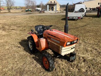 JAPONSKÝ MALOTRAKTOR KUBOTA B1200 4X4 - 4