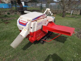 Mini mlátička - kombajn Yanmar - 4