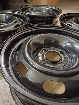 Plechové disky 4x108, ET27, R15 Citroen/Peugeot/Opel - 4