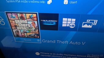 Ps4 slim 500gb + GTA V - 4