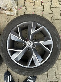 Prodám originální alu kola Škoda Triglav R19 - 4