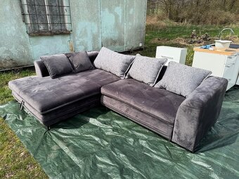 Rohová sedačka levá 277x188/93 - 4