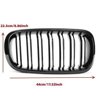 BMW X5 F15 X6 F16 LEDVINKY GRIL MŘÍŽKA - 4