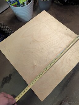 stolek z betonu a překližky - interiér i exteriér - 4