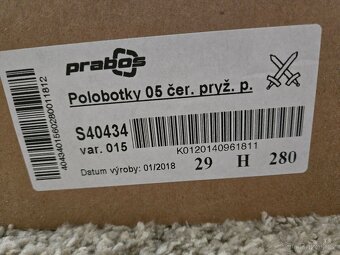 Vojenské polobotky Prabos - Nepoužité - 4