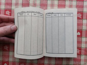 Osobní plán velitele – originální vojenský zápisník ČSĽA - 4