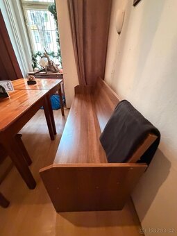 Lavice (dýha) dobrý stav - 2ks - 4