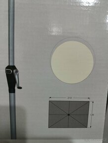 Zahradní slunečník Doppler ACTIVE 210x140 cm -nový - 4