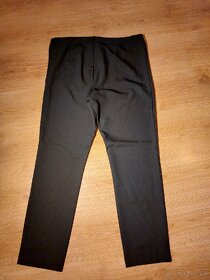 Černé dámské společenské kalhoty, černé, vel. 44 - 4