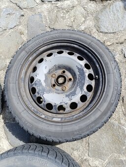 Plechové disky 5x100 r16 (octavia, golf) - 4