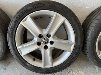 Originál Škoda Alu disky 5x100 r16 + letní pneu - 4