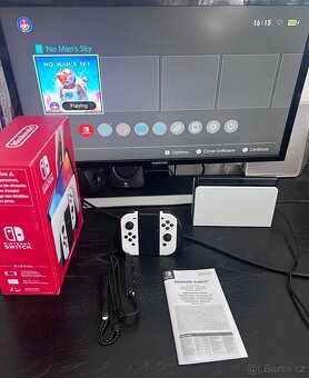 Nintendo Switch OLED super stav + hra No Man’s Sky - 4