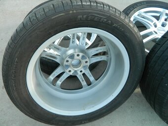 alu kola 5x112+letní pneu r17, - 4