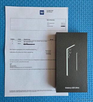 Samsung Galaxy S25 Ultra 256GB černý NOVÝ NEROZBALENÝ - 4