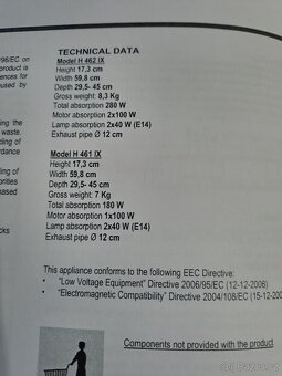 Prodám nový odsavač par - 4