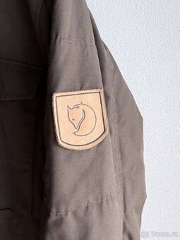 Zánovní zimní parka Fjallraven Sarek Winter Jacket M Khaki - 4