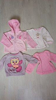 Komplet/ balík oblečení pro miminko (holčičku) vel. 74/80 - 4